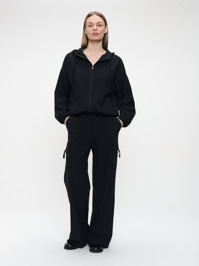Noreen. Combat style black trousers