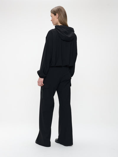 Noreen. Combat style black trousers