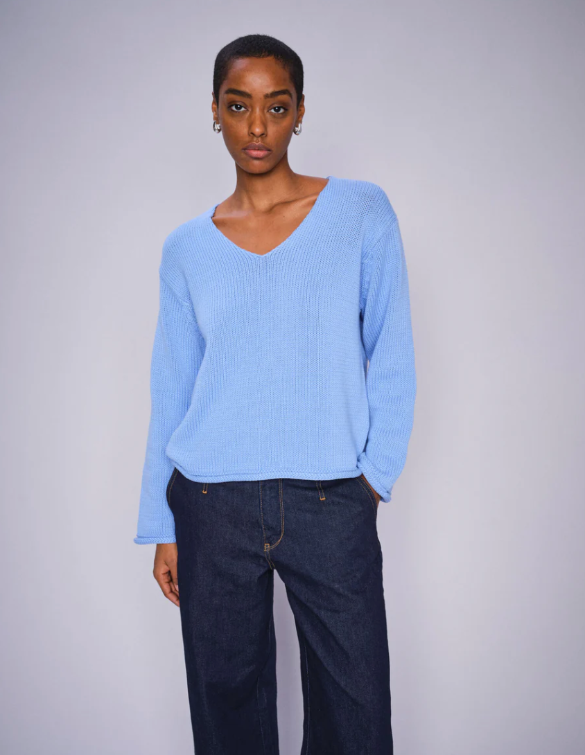 MMBine LS V-neck Knit