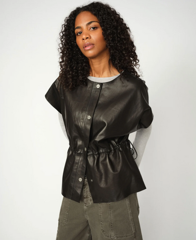 MMAylin Leather Waistcoat