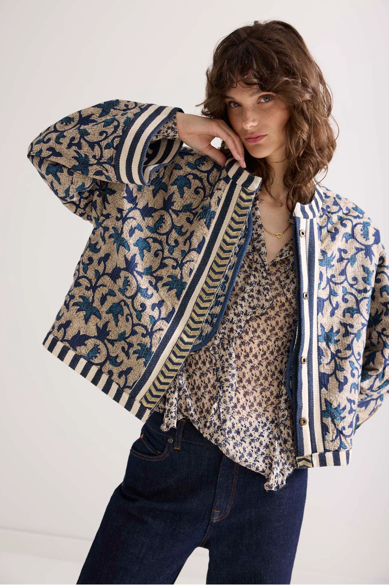 Reversible kimono jacket