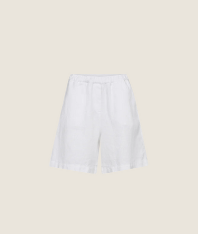 Emmie Bermuda Linen Shorts